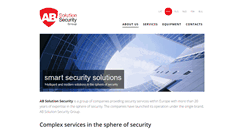 Desktop Screenshot of absolutionsecurity.com