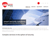 Tablet Screenshot of absolutionsecurity.com